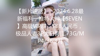 【新片速遞】   2024.6.28最新福利，推特大神【SEVEN】高级VIP群，388人民币，极品人妻3P大白臀[1.73G/MP4/36:37]