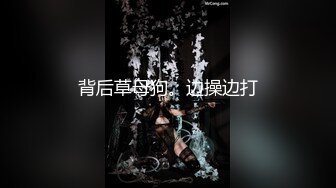 背后草母狗。边操边打