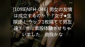 [109IENFH-046] 男女の友情は成立するのか！？女子●生限定！ ラップ1枚隔てて男友達チ○ポに素股体験させちゃいました♪ 由良かな