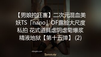 【男娘控狂喜】二次元混血美妖TS「nano」OF露脸大尺度私拍 花式道具虐阴虐菊爆浆精液地狱【第十五弹】 (2)